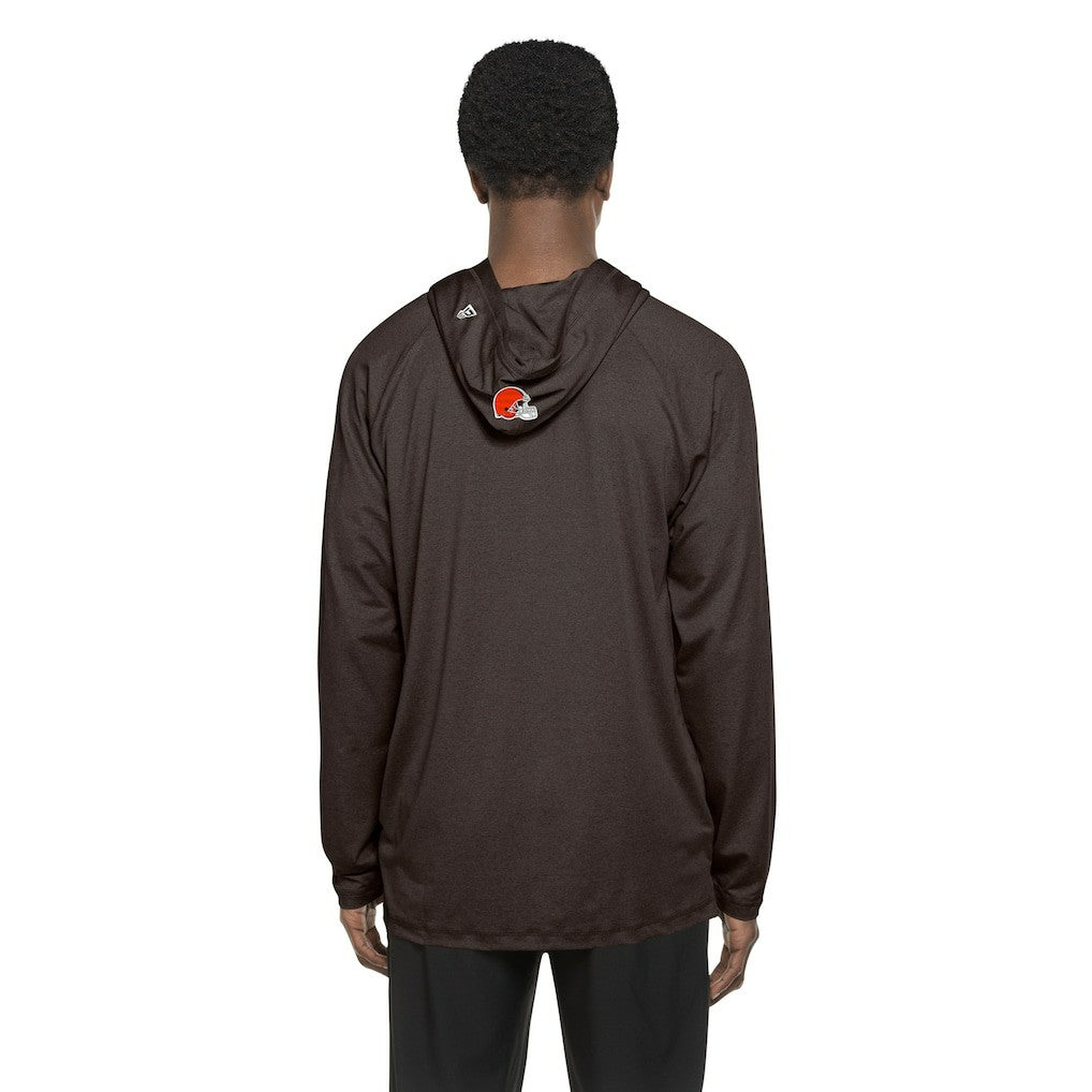 Cleveland Browns New Era Functional Fandom Hoodie - Brown discount