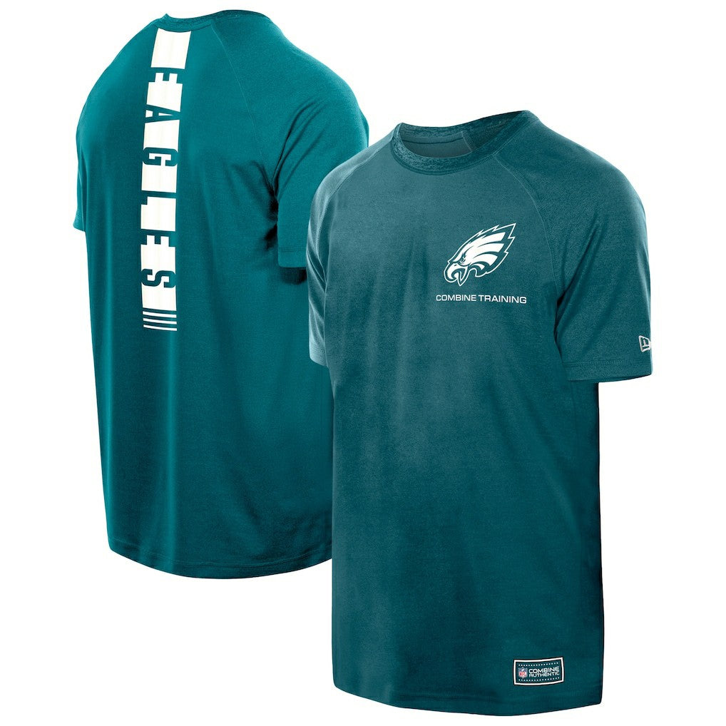 Philadelphia Eagles New Era Functional Fandom Reflective T-Shirt - Midnight Green online