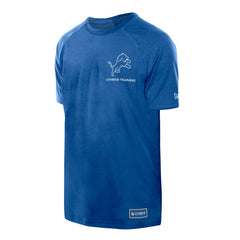 Detroit Lions New Era Functional Fandom Reflective T-Shirt - Blue on sale