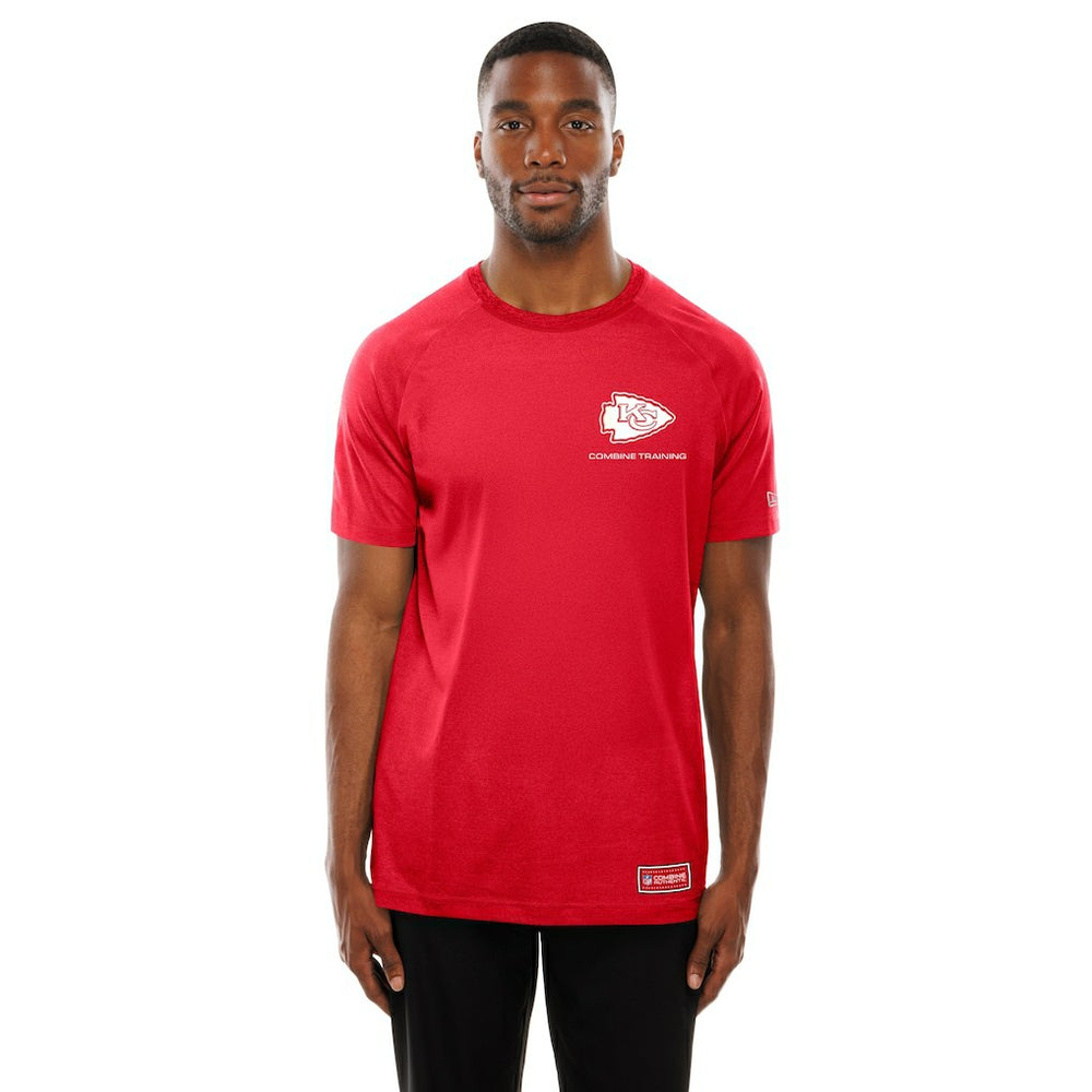 Kansas City Chiefs New Era Functional Fandom Reflective T-Shirt - Red cheap
