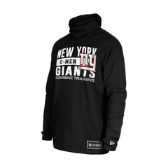 New York Giants New Era Functional Fandom Balaclava Helmet Stripe Tri-Blend Hoodie - Black outlet