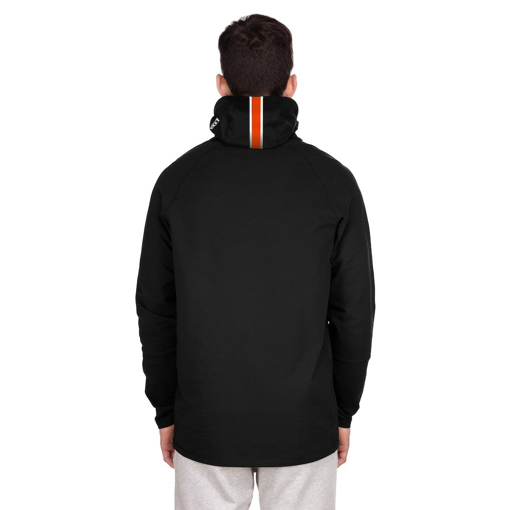 Miami Dolphins New Era Functional Fandom Balaclava Helmet Stripe Tri-Blend Hoodie - Black online