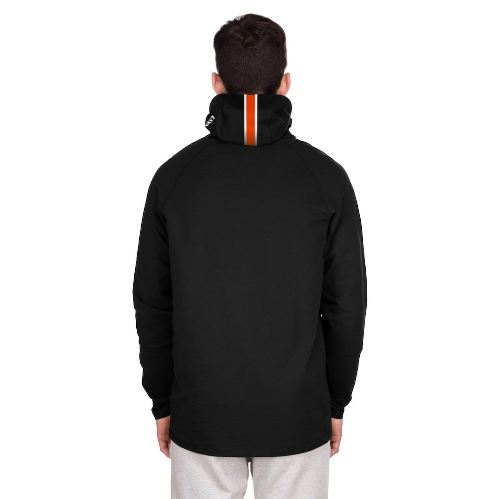 Miami Dolphins New Era Functional Fandom Balaclava Helmet Stripe Tri-Blend Hoodie - Black online