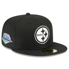 Pittsburgh Steelers New Era x Alpha Industries 59FIFTY Fitted Hat - Black sale