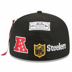 Pittsburgh Steelers New Era x Alpha Industries 59FIFTY Fitted Hat - Black sale