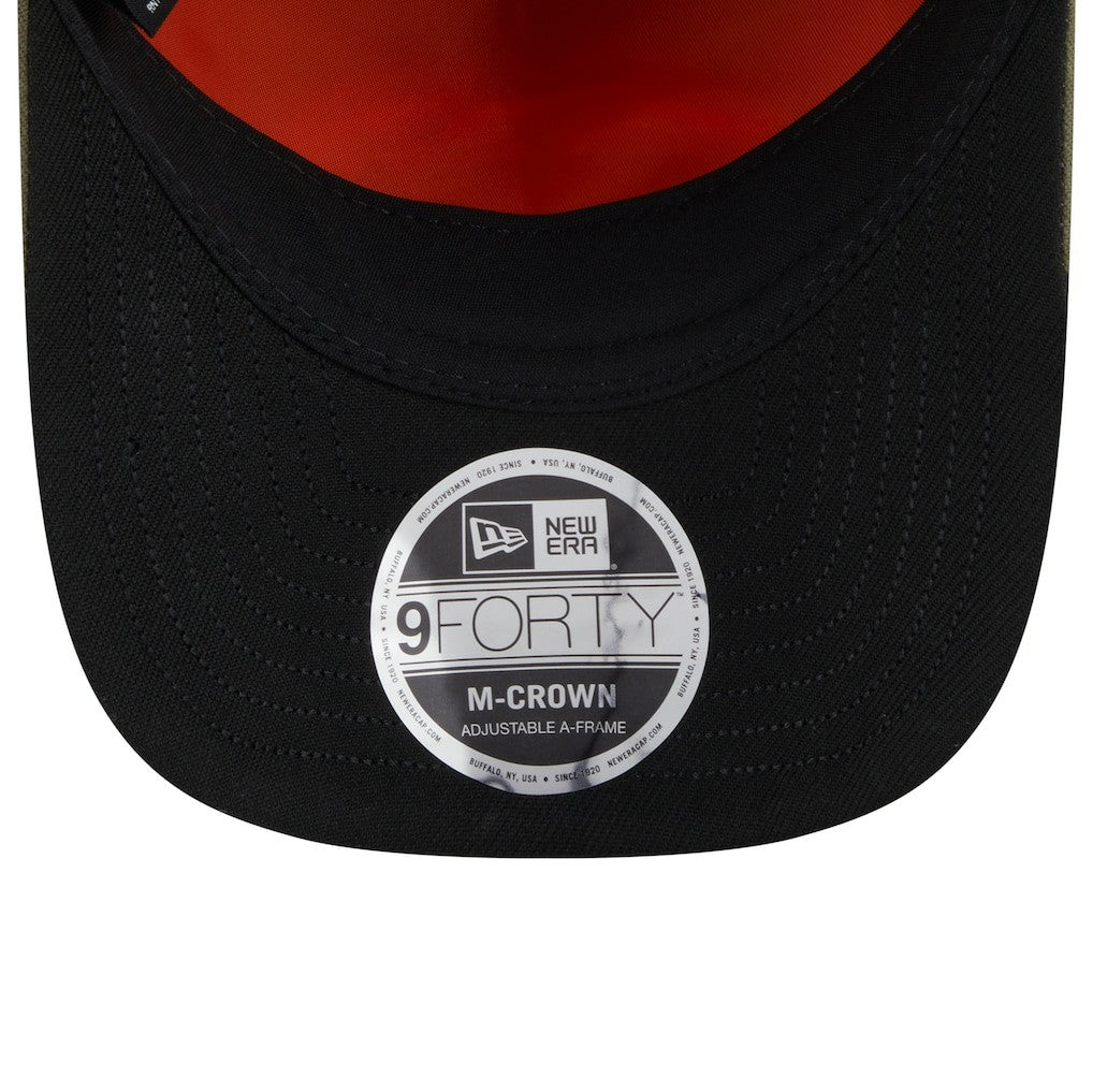 Los Angeles Chargers New Era x Alpha Industries A-Frame 9FORTY Adjustable Hat - Olive discount