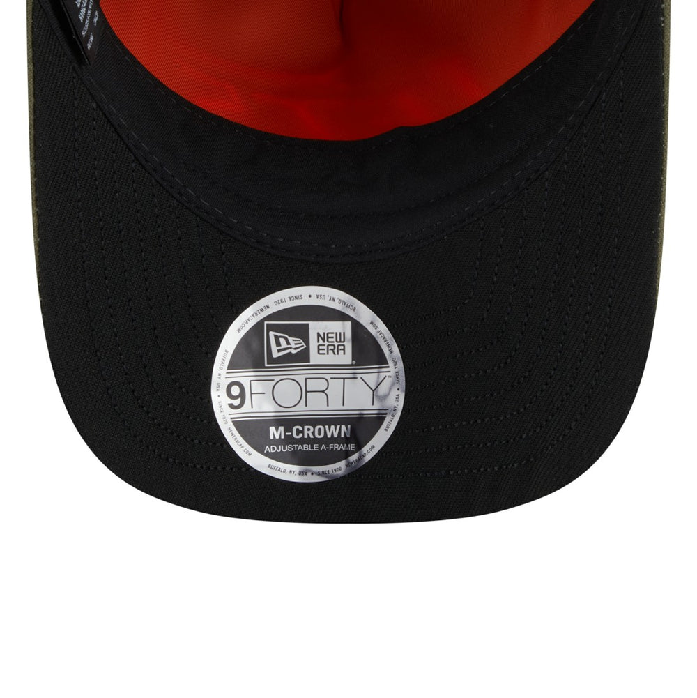 New York Jets New Era x Alpha Industries A-Frame 9FORTY Adjustable Hat - Olive outlet