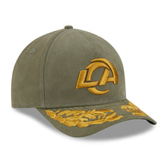 Los Angeles Rams New Era x Alpha Industries A-Frame 9FORTY Adjustable Hat - Olive online
