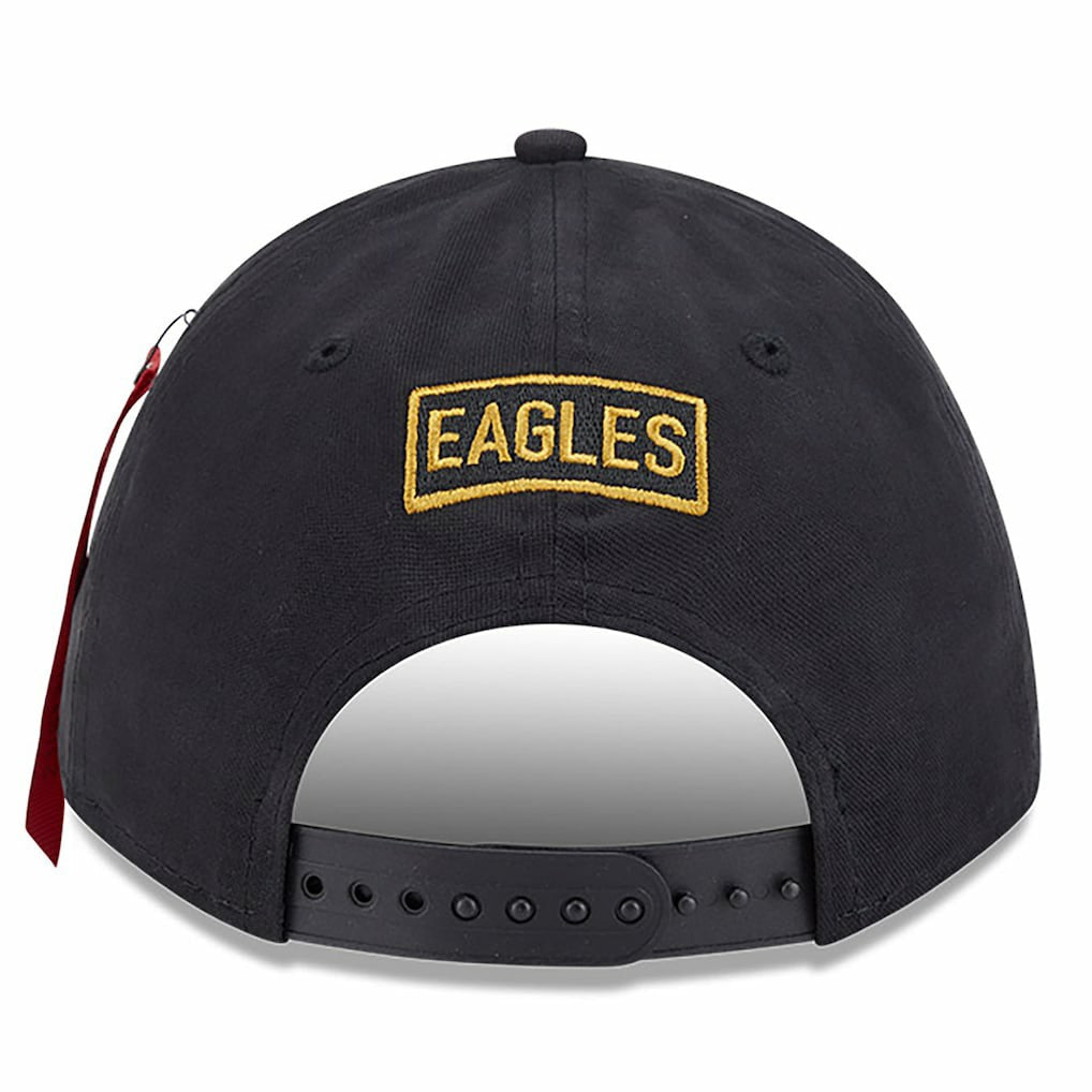 Philadelphia Eagles New Era x Alpha Industries A-Frame 9FORTY Adjustable Hat - Black online