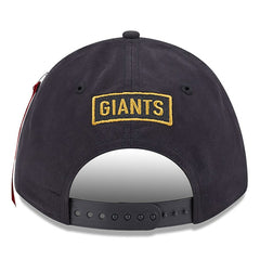 New York Giants New Era x Alpha Industries A-Frame 9FORTY Adjustable Hat - Black discount