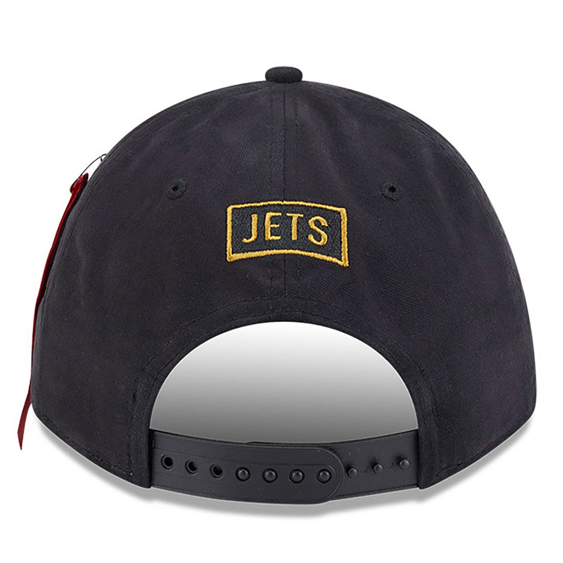 New York Jets New Era x Alpha Industries A-Frame 9FORTY Adjustable Hat - Black sale