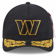 Washington Commanders New Era x Alpha Industries A-Frame 9FORTY Adjustable Hat - Black for sale