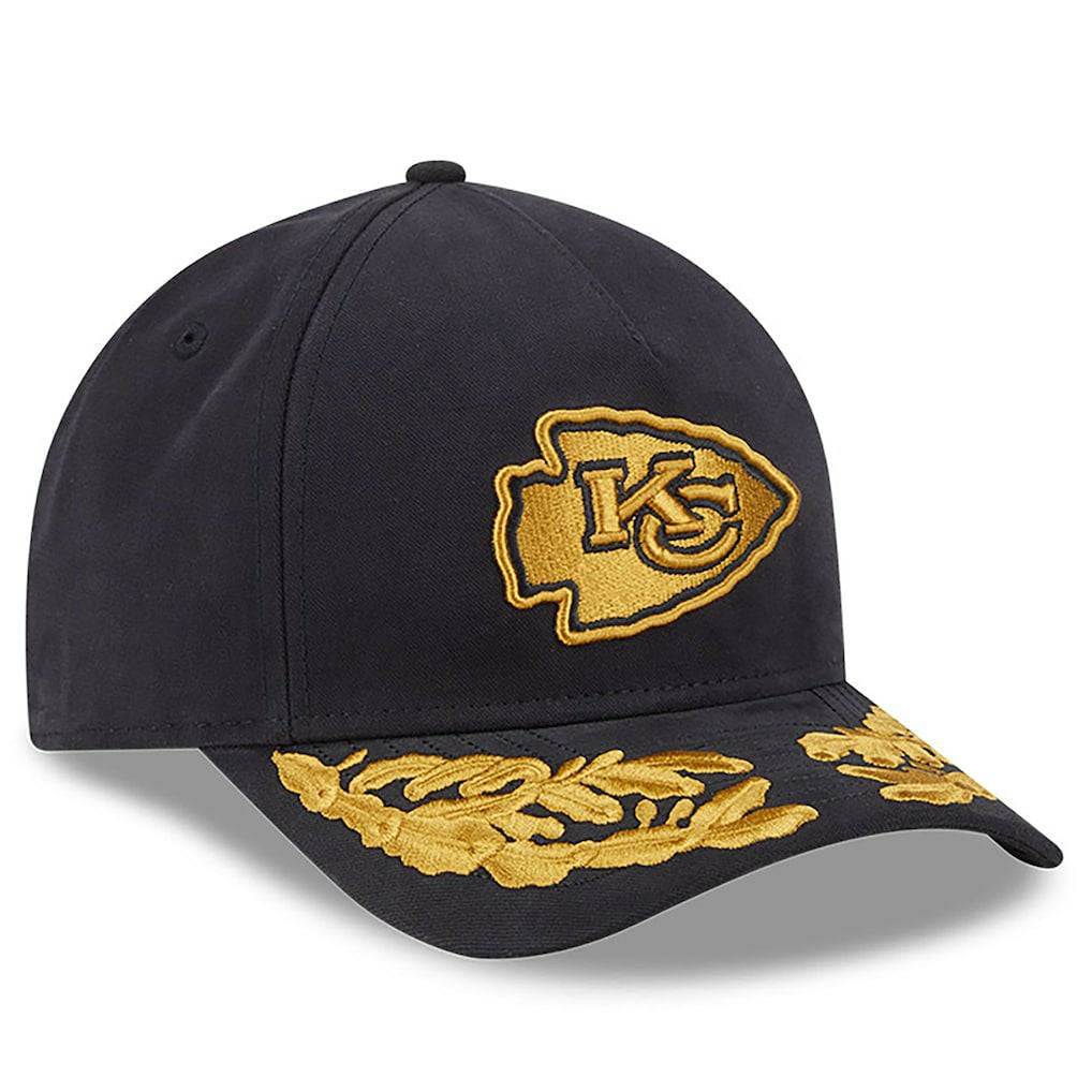 Kansas City Chiefs New Era x Alpha Industries A-Frame 9FORTY Adjustable Hat - Black cheap