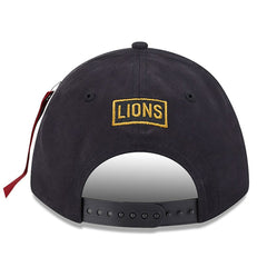 Detroit Lions New Era x Alpha Industries A-Frame 9FORTY Adjustable Hat - Black on sale