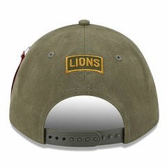 Detroit Lions New Era x Alpha Industries A-Frame 9FORTY Adjustable Hat - Olive sale