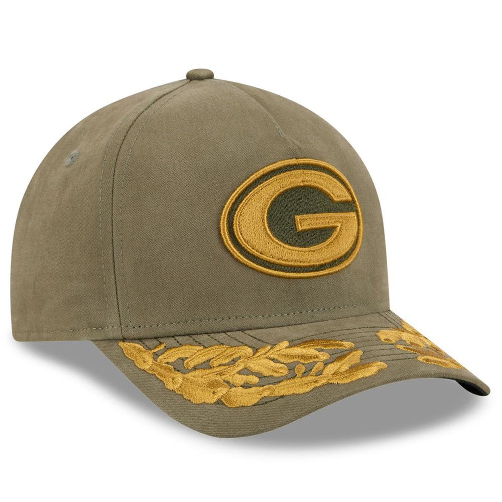 Green Bay Packers New Era x Alpha Industries A-Frame 9FORTY Adjustable Hat - Olive online
