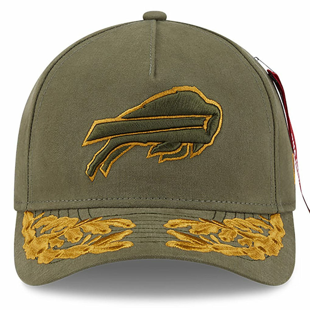 Buffalo Bills New Era x Alpha Industries A-Frame 9FORTY Adjustable Hat - Olive outlet