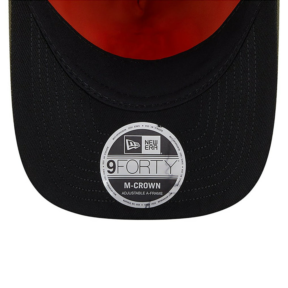 Kansas City Chiefs New Era x Alpha Industries A-Frame 9FORTY Adjustable Hat - Olive online