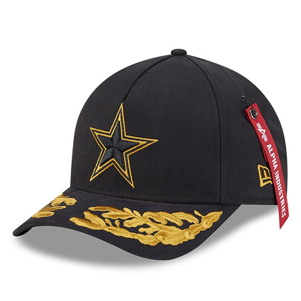 Dallas Cowboys New Era x Alpha Industries A-Frame 9FORTY Adjustable Hat - Black discount