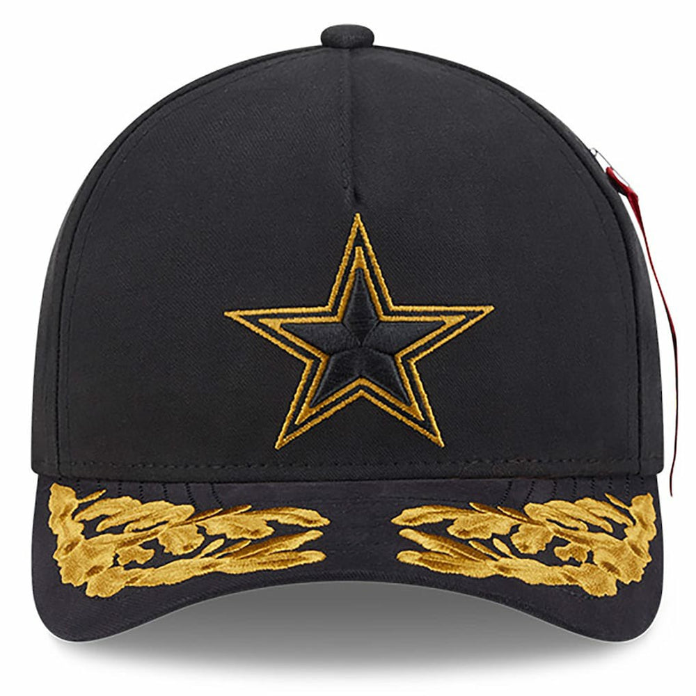 Dallas Cowboys New Era x Alpha Industries A-Frame 9FORTY Adjustable Hat - Black discount