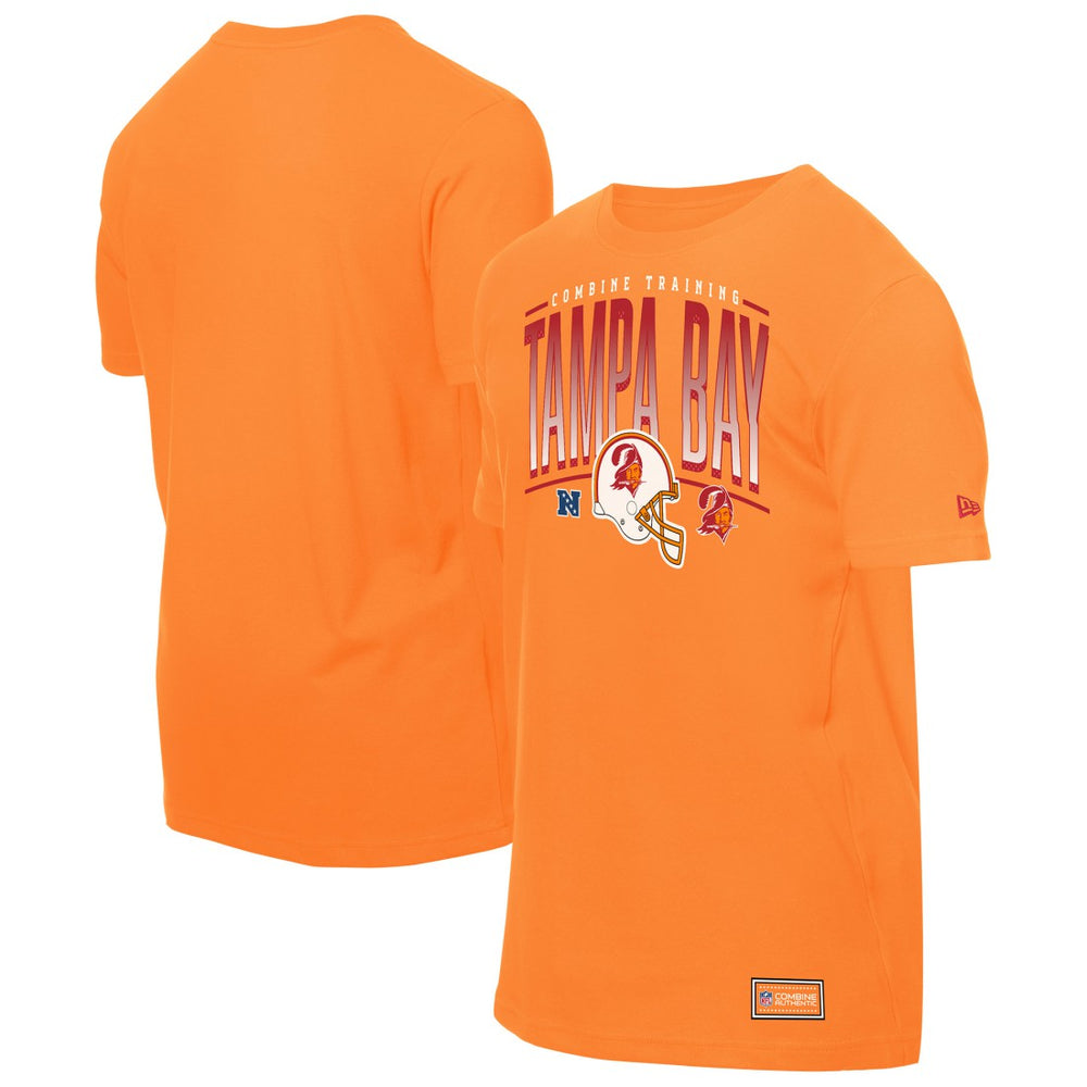 Tampa Bay Buccaneers New Era Combine Authentic Training Throwback T-Shirt - Orange discount
