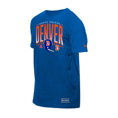 Denver Broncos New Era Combine Authentic Training Throwback T-Shirt - Royal cheap