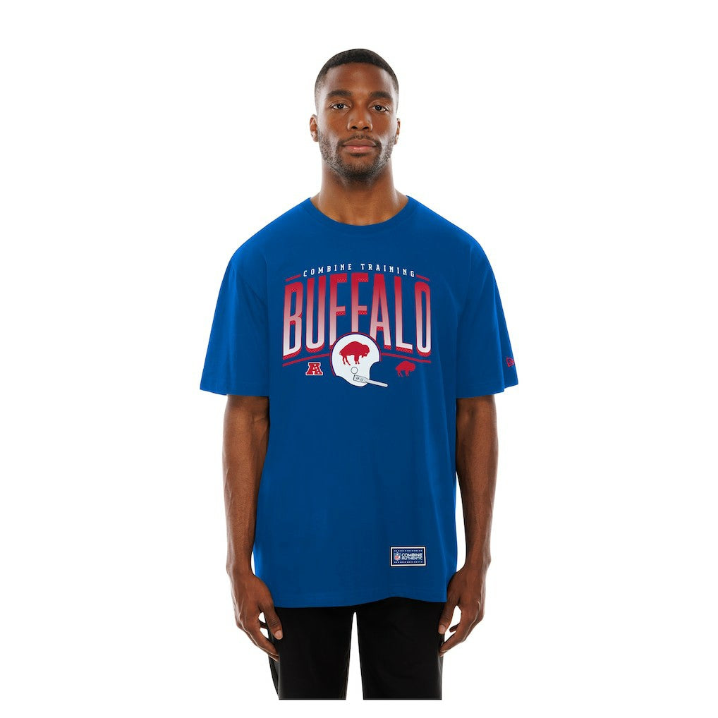 Buffalo Bills New Era Combine Authentic Training Throwback T-Shirt - Royal sale