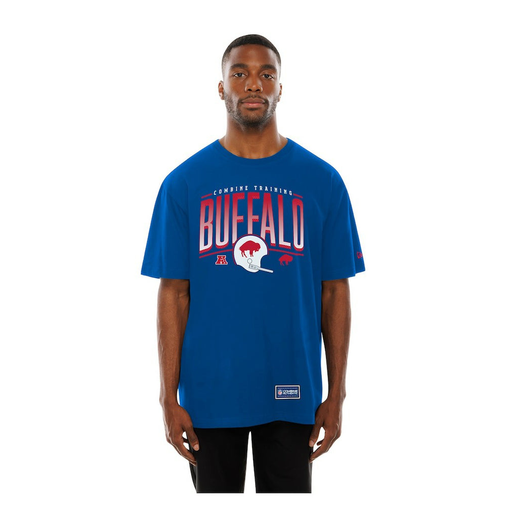 Buffalo Bills New Era Combine Authentic Training Throwback T-Shirt - Royal sale