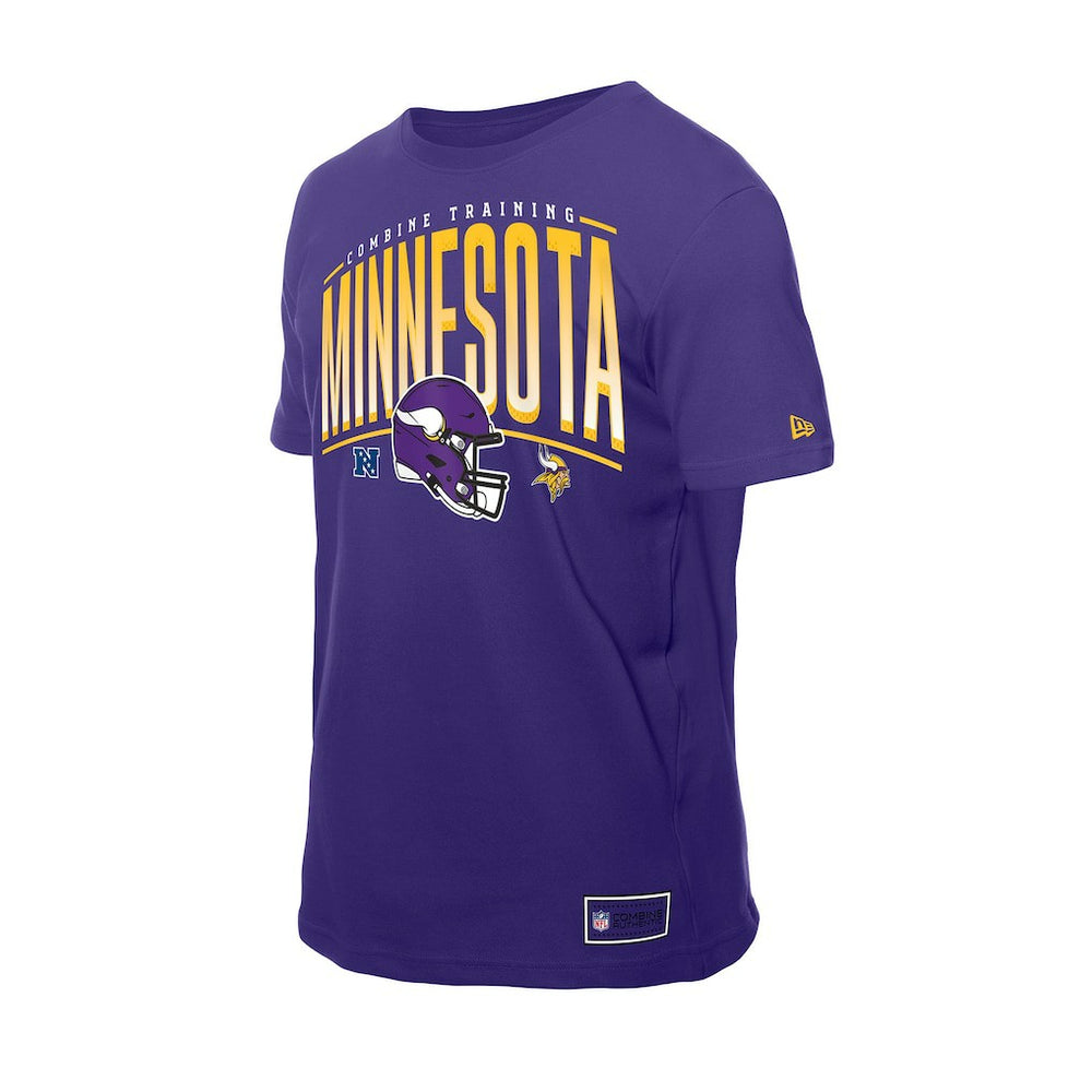 Minnesota Vikings New Era Combine Authentic Training Throwback T-Shirt - Purple for sale