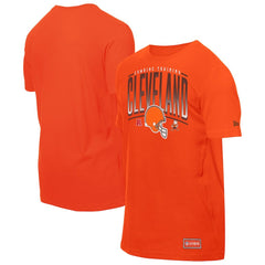 Cleveland Browns New Era Combine Authentic Training Throwback T-Shirt - Orange sale