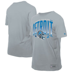 Detroit Lions New Era Combine Authentic Helmet T-Shirt - Silver outlet