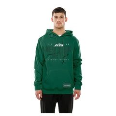 New York Jets New Era Combine Authentic Local State Throwback Hoodie - Green sale