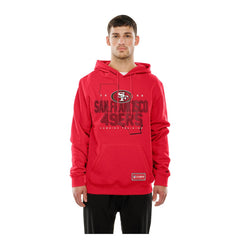 San Francisco 49ers New Era Combine Authentic Local State Throwback Hoodie - Scarlet on sale
