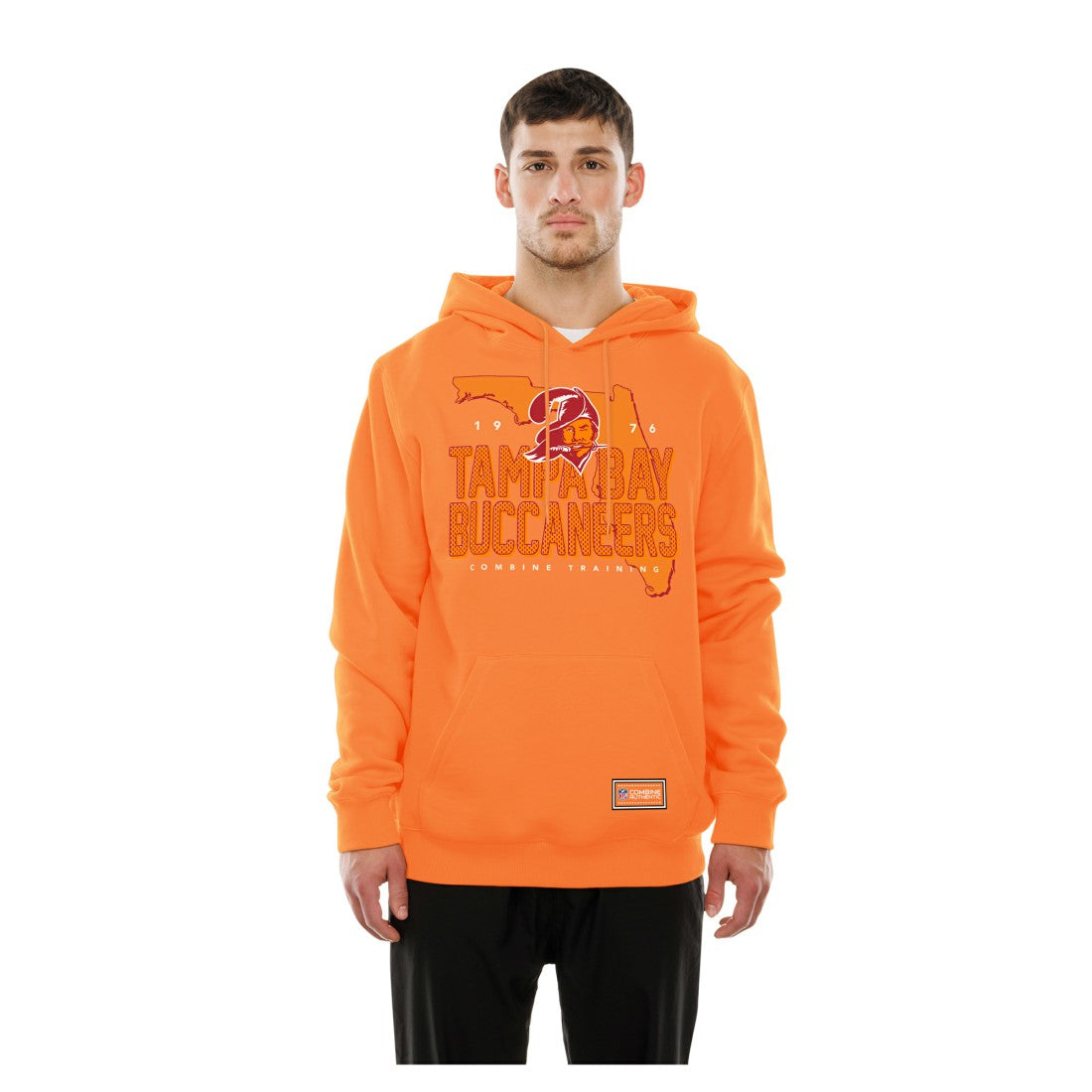 Tampa Bay Buccaneers New Era Combine Authentic Local State Throwback Hoodie - Orange outlet
