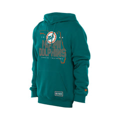 Miami Dolphins New Era Combine Authentic Local State Throwback Hoodie - Aqua sale