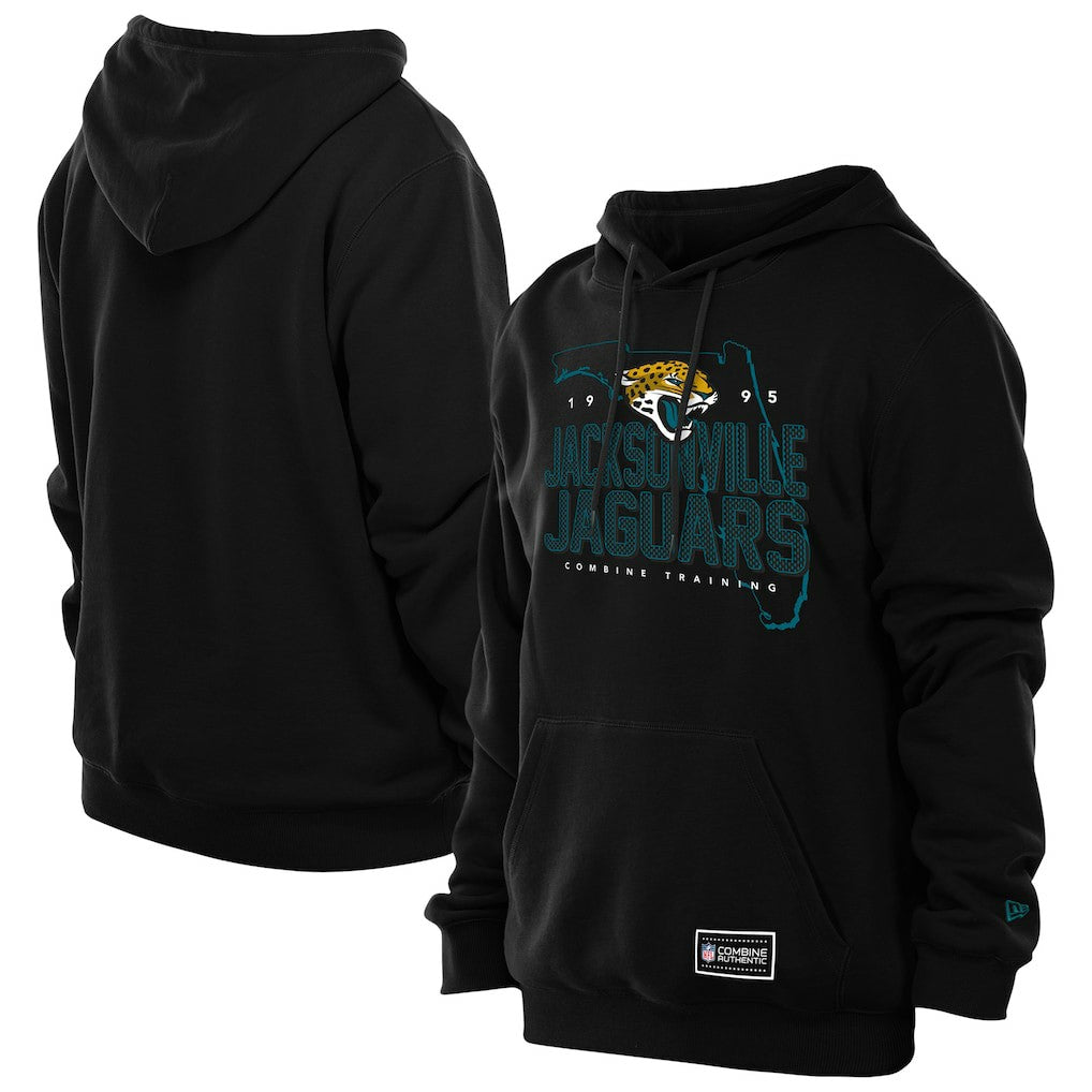 Jacksonville Jaguars New Era Combine Authentic Local State Hoodie - Black sale