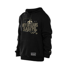 New Orleans Saints New Era Combine Authentic Local State Hoodie - Black on sale