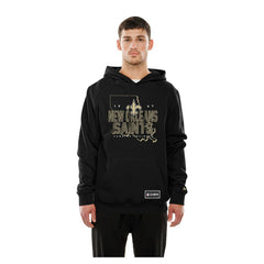 New Orleans Saints New Era Combine Authentic Local State Hoodie - Black on sale