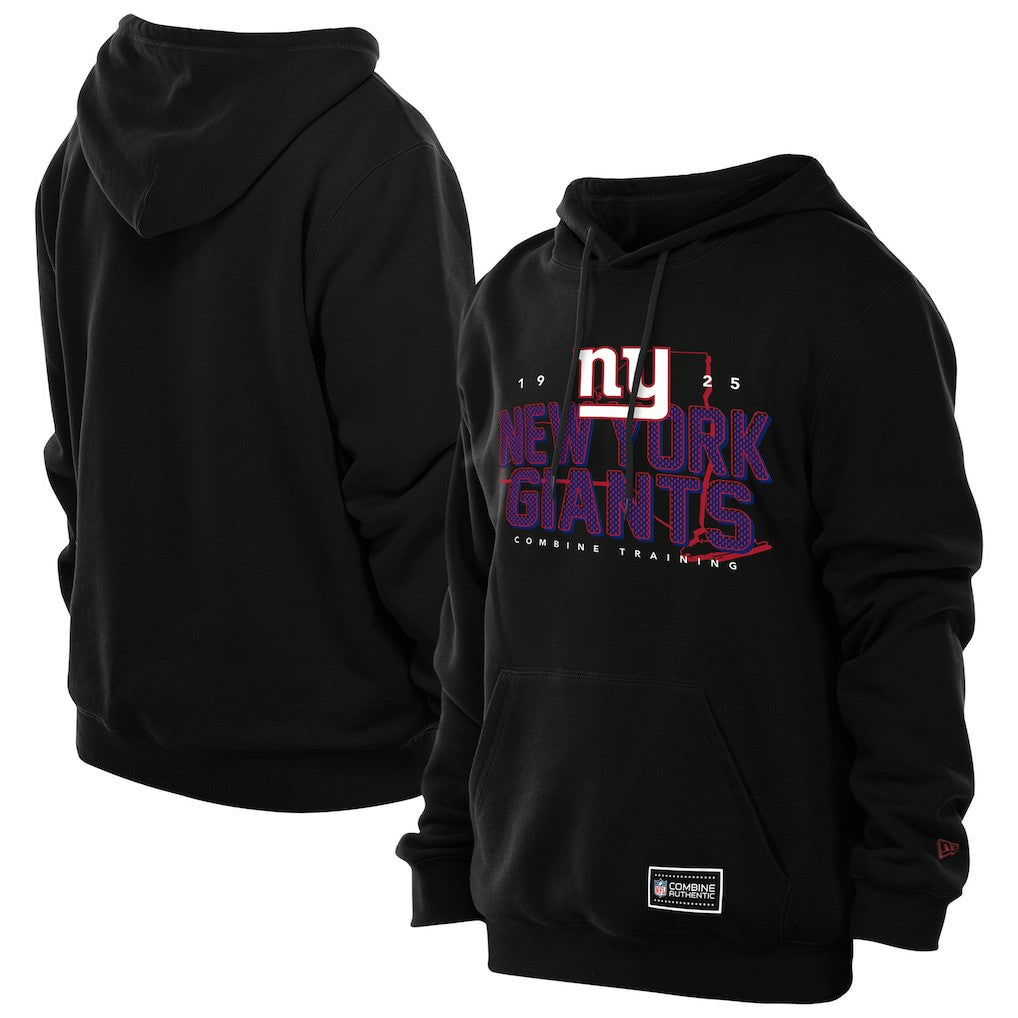 New York Giants New Era Combine Authentic Local State Hoodie - Black cheap