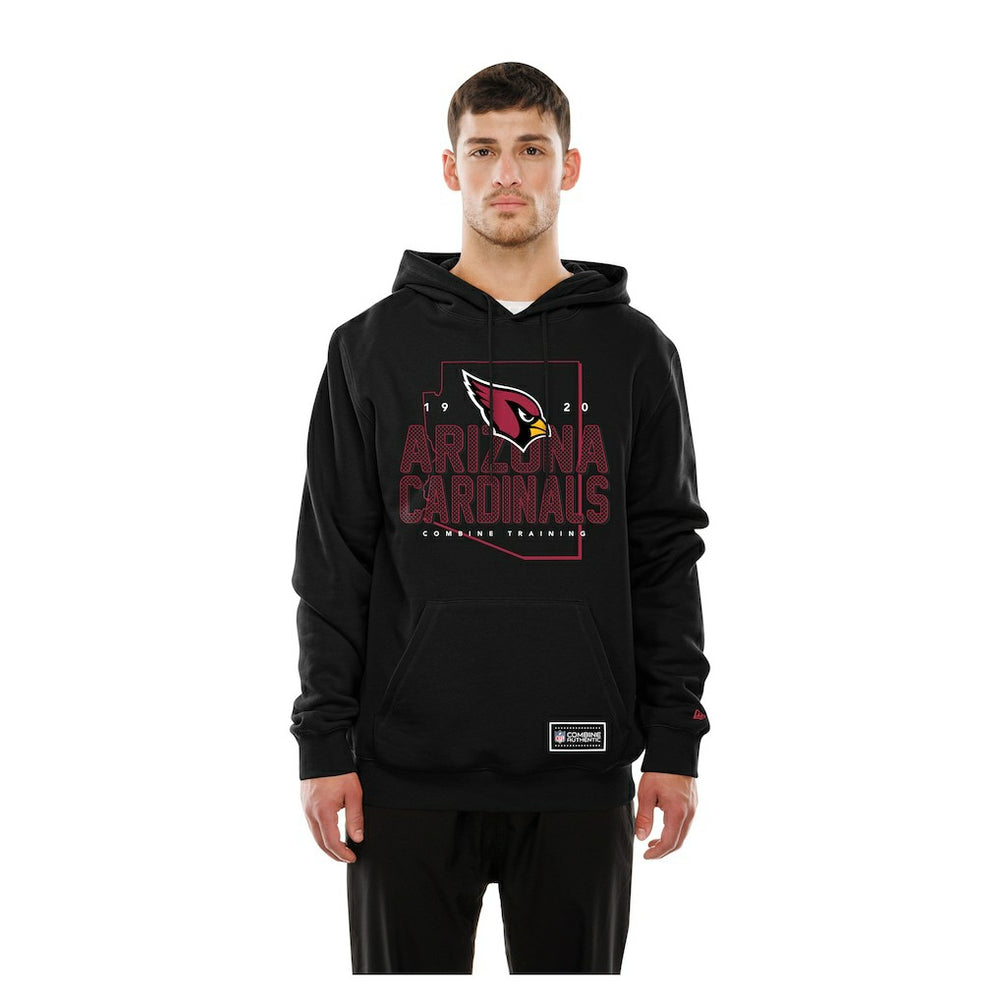 Arizona Cardinals New Era Combine Authentic Local State Hoodie - Black cheap