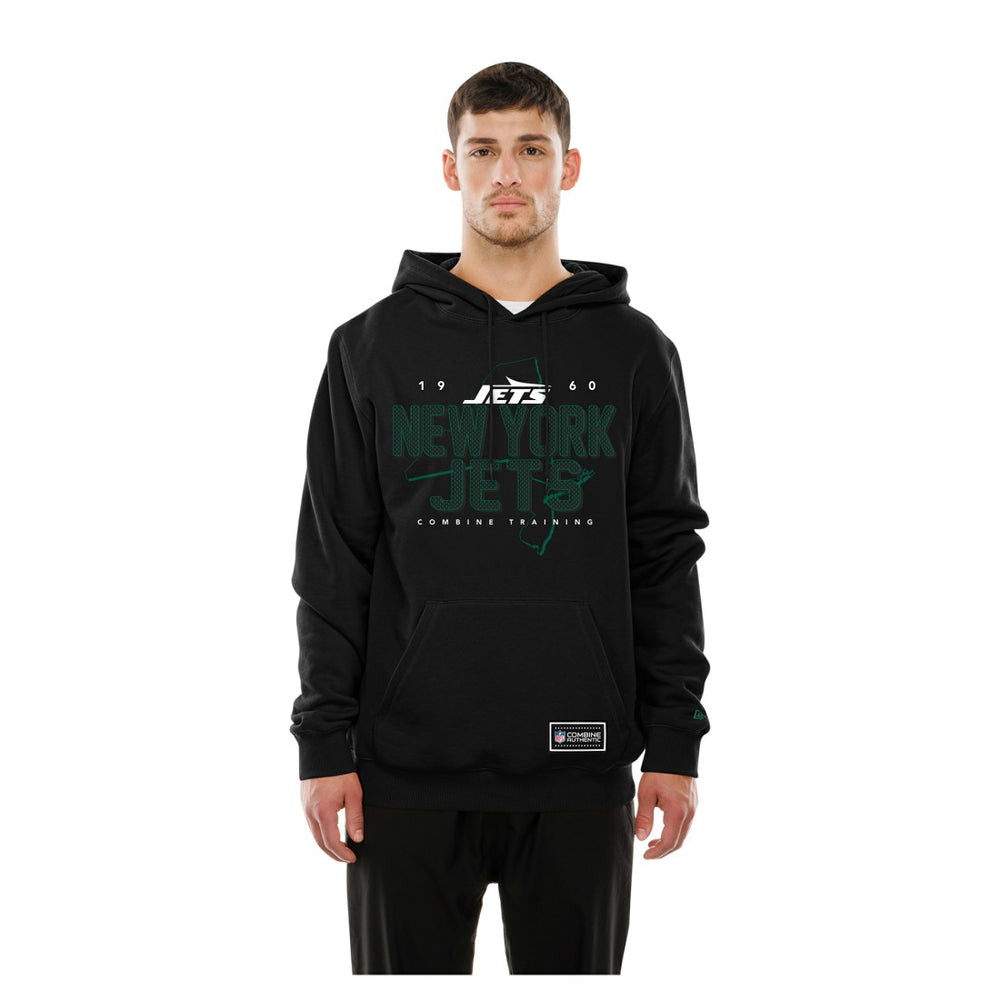 New York Jets New Era Combine Authentic Local State Hoodie - Black for sale
