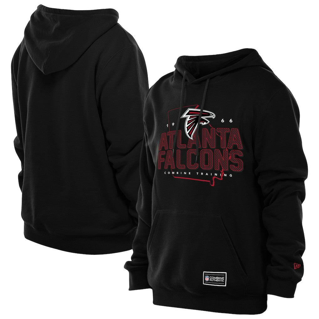 Atlanta Falcons New Era Combine Authentic Local State Hoodie - Black cheap