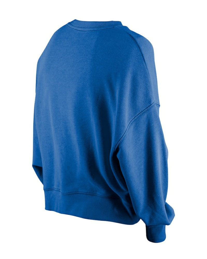 New York Rangers New Era Girls Youth Flip Sequin Sweatshirt - Blue Sweatshirts