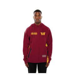 Washington Commanders New Era Combine Authentic Raglan Scuba Full-Zip Hoodie - Burgundy outlet
