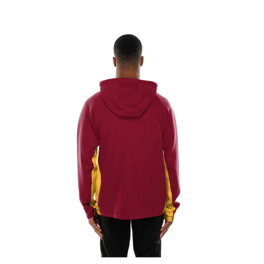 Washington Commanders New Era Combine Authentic Raglan Scuba Full-Zip Hoodie - Burgundy outlet