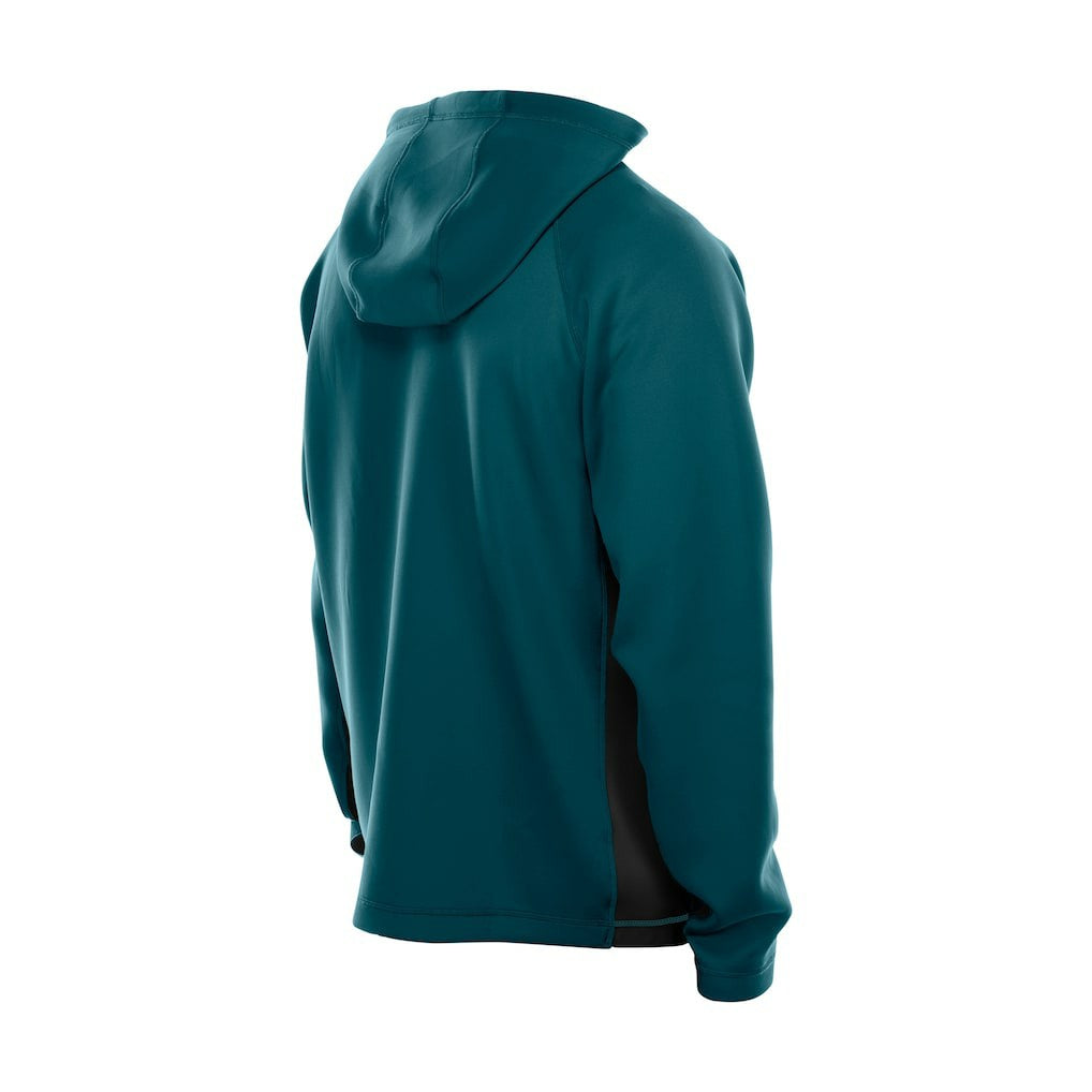 Philadelphia Eagles New Era Combine Authentic Raglan Scuba Full-Zip Hoodie - Midnight Green sale