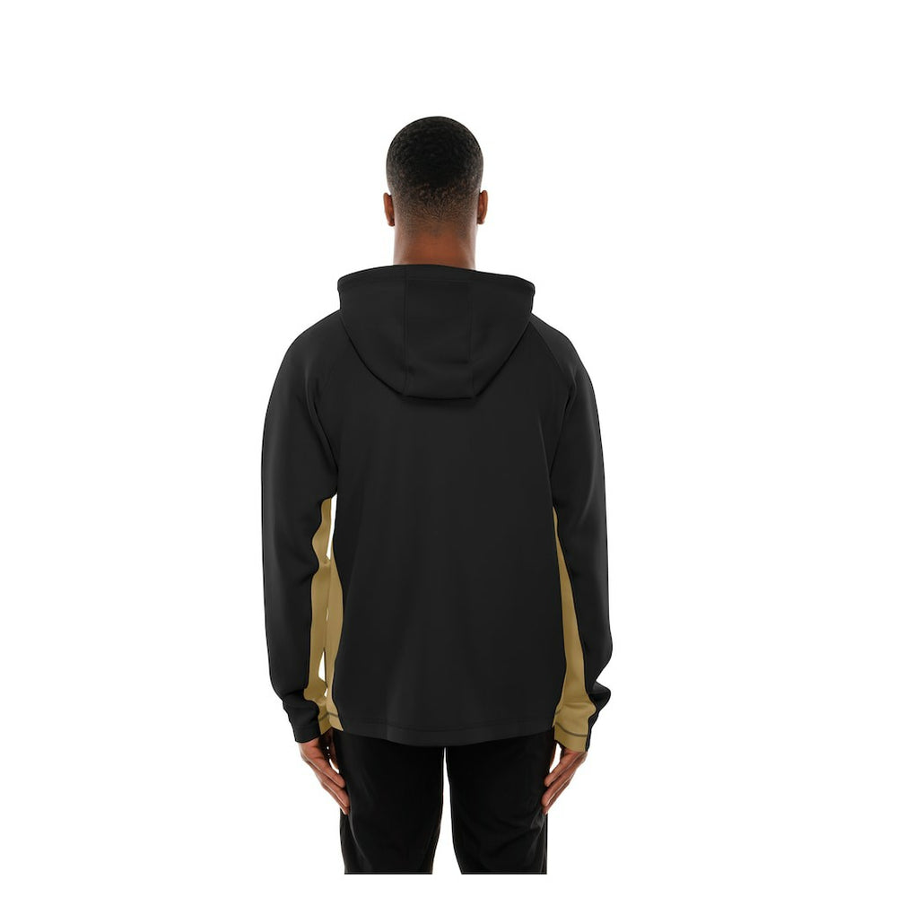 New Orleans Saints New Era Combine Authentic Raglan Scuba Full-Zip Hoodie - Black for sale