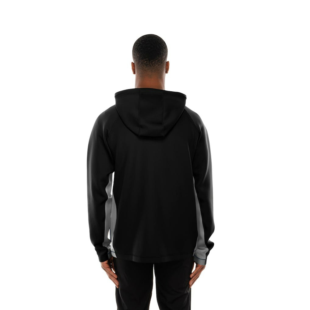 Las Vegas Raiders New Era Combine Authentic Raglan Scuba Full-Zip Hoodie - Black outlet