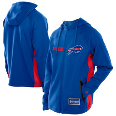 Buffalo Bills New Era Combine Authentic Raglan Scuba Full-Zip Hoodie - Royal online