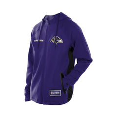 Baltimore Ravens New Era Combine Authentic Raglan Scuba Full-Zip Hoodie - Purple for sale